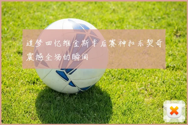 追梦回忆维金斯季后赛神扣东契奇震撼全场的瞬间