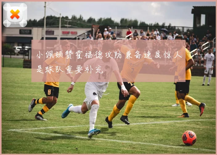 小佩顿赞霍福德攻防兼备速度惊人是球队重要补充